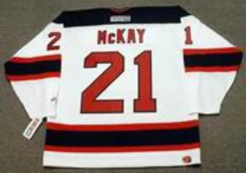 RANDY McKAY New Jersey Devils 1998 CCM Throwback Home NHL Hockey Jersey 