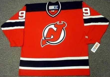 ZACH PARISE New Jersey Devils 2006 CCM Throwback “Rookie” NHL Hockey Jersey 
