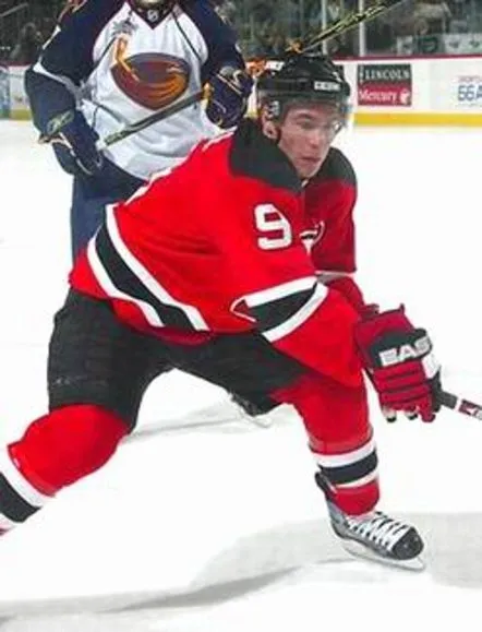 ZACH PARISE New Jersey Devils 2006 CCM Throwback “Rookie” NHL Hockey Jersey 