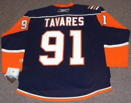 JOHN TAVARES New York Islanders 2009 REEBOK Throwback NHL Hockey Jersey 