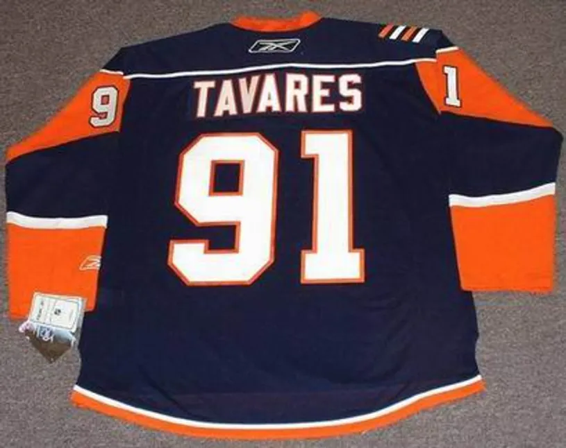 JOHN TAVARES New York Islanders 2009 REEBOK Throwback NHL Hockey Jersey 