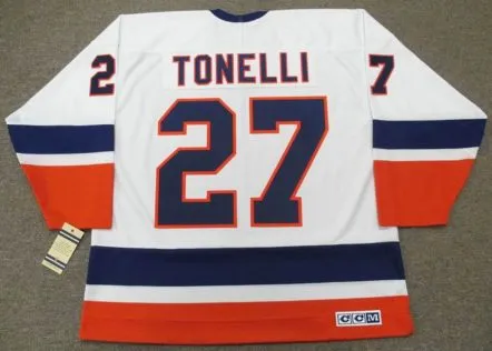 JOHN TONELLI New York Islanders 1982 CCM Vintage Home NHL Hockey Jersey 