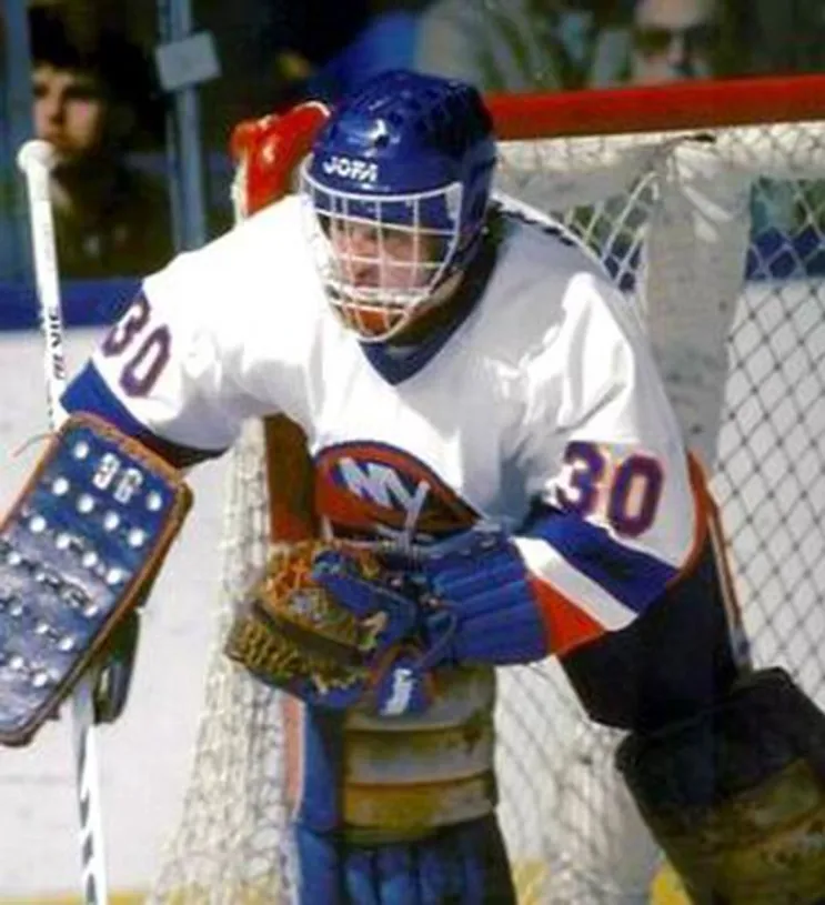 KELLY HRUDEY New York Islanders 1984 CCM Vintage Home NHL Hockey Jersey 