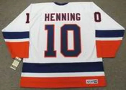 LORNE HENNING New York Islanders 1978 CCM Vintage Home NHL Hockey Jersey 