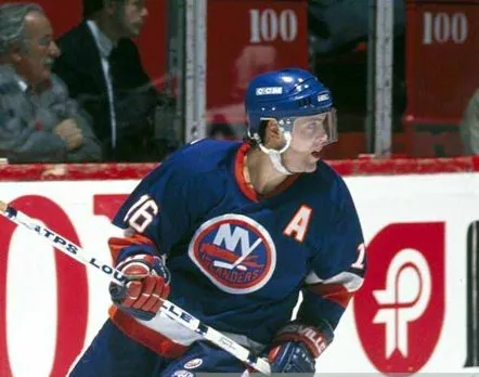 PAT LAFONTAINE New York Islanders 1990 Away CCM Throwback NHL Hockey Jersey 