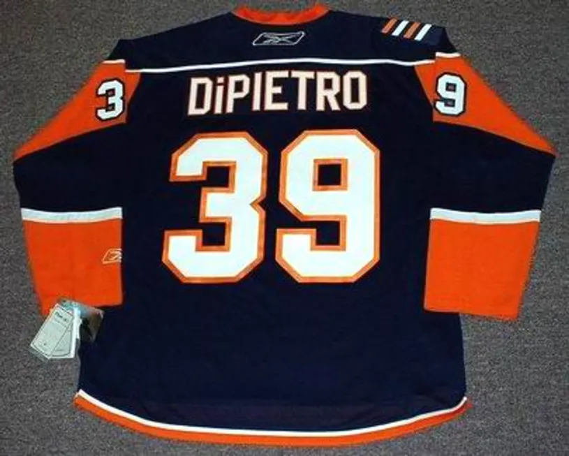 RICK DiPIETRO New York Islanders 2009 REEBOK Throwback NHL Hockey Jersey 
