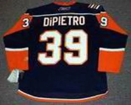 RICK DiPIETRO New York Islanders 2009 REEBOK Throwback NHL Hockey Jersey 