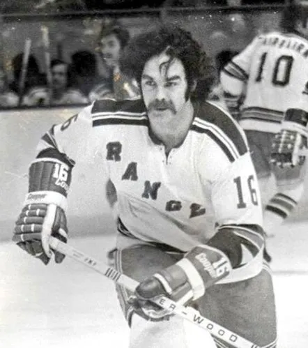 DEREK SANDERSON New York Rangers 1975 CCM Throwback Home Hockey Jersey 