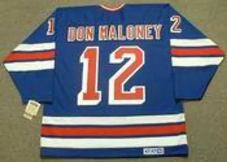 DON MALONEY New York Rangers 1979 CCM Vintage Throwback NHL Hockey Jersey 