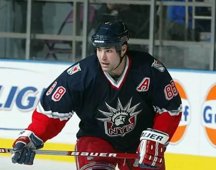 ERIC LINDROS New York Rangers 2001 CCM Throwback Alternate NHL Jersey 