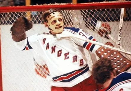 GILLES VILLEMURE New York Rangers 1972 Home CCM Throwback NHL Hockey Jersey 