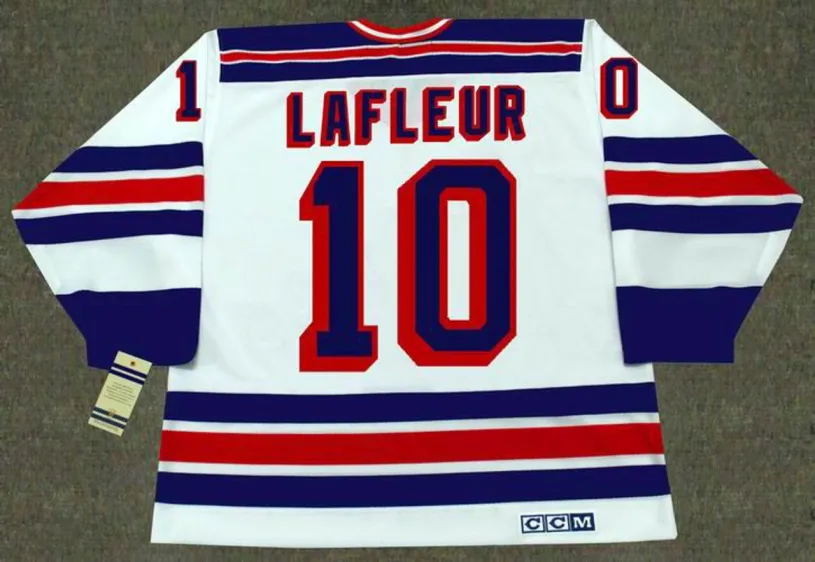 GUY LAFLEUR New York Rangers 1988 CCM Vintage Home NHL Hockey Jersey 