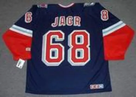 JAROMIR JAGR New York Rangers 2006 CCM Throwback Alternate NHL Jersey 