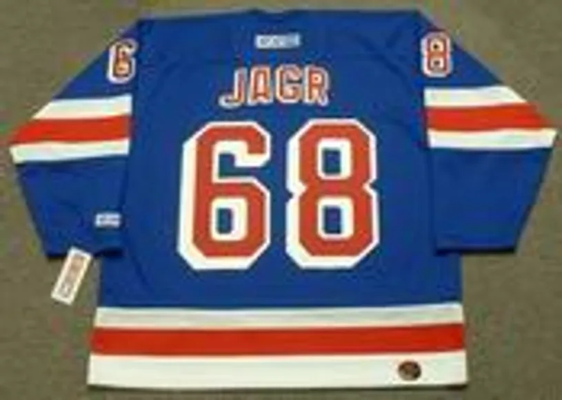 JAROMIR JAGR New York Rangers 2006 CCM Throwback NHL Hockey Jersey 