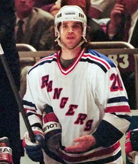 LUC ROBITAILLE New York Rangers 1995 CCM Vintage Home NHL Hockey Jersey 