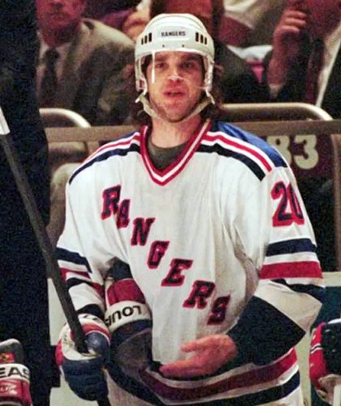 LUC ROBITAILLE New York Rangers 1995 CCM Vintage Home NHL Hockey Jersey 