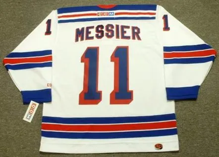 MARK MESSIER New York Rangers 2004 CCM Throwback Home NHL Jersey 