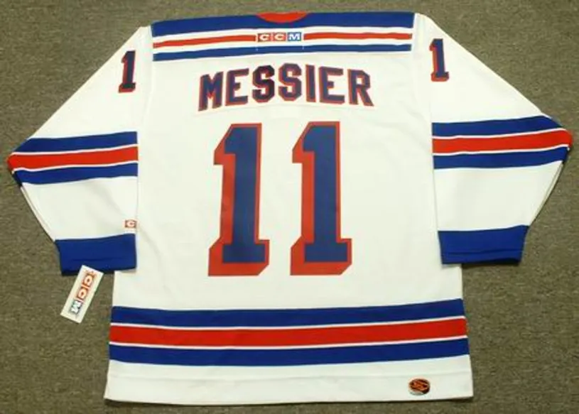 MARK MESSIER New York Rangers 2004 CCM Throwback Home NHL Jersey 