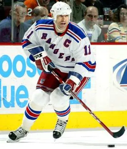 MARK MESSIER New York Rangers 2004 CCM Throwback Home NHL Jersey 