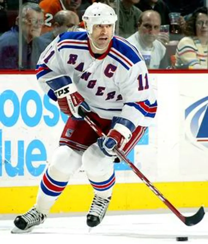 MARK MESSIER New York Rangers 2004 CCM Throwback Home NHL Jersey 