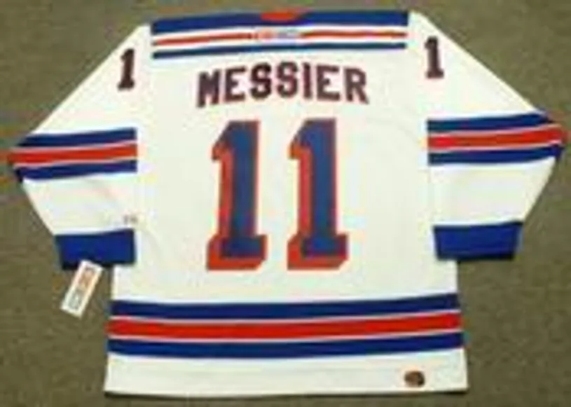 MARK MESSIER New York Rangers 2004 CCM Throwback Home NHL Jersey 