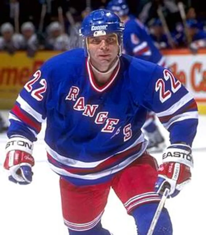 MIKE GARTNER New York Rangers 1992 CCM Vintage Throwback NHL Hockey Jersey 