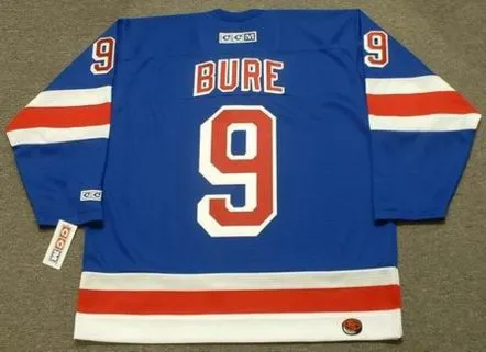 PAVEL BURE New York Rangers 2003 CCM Throwback Away NHL Hockey Jersey 