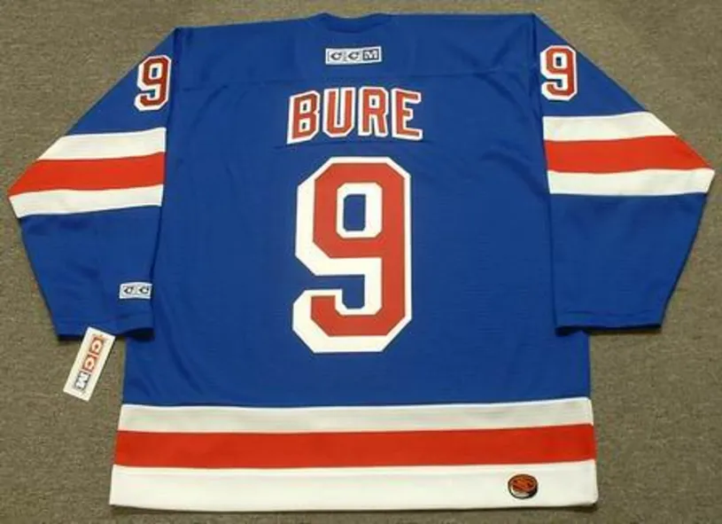 PAVEL BURE New York Rangers 2003 CCM Throwback Away NHL Hockey Jersey 
