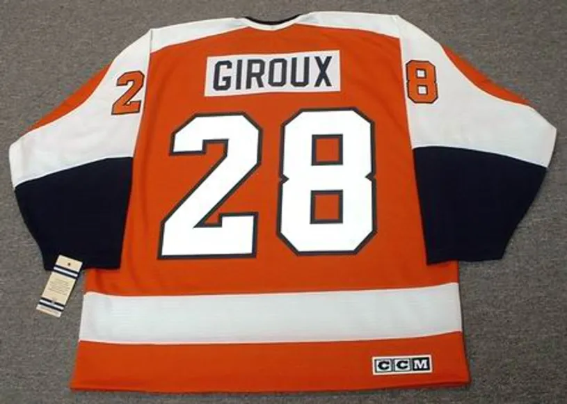 CLAUDE GIROUX Philadelphia Flyers 1970’s CCM Vintage Throwback NHL Hockey Jersey 