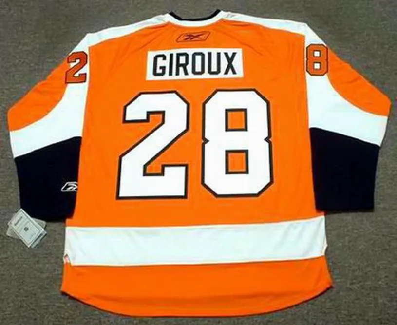 CLAUDE GIROUX Philadelphia Flyers 2010 REEBOK Throwback NHL Hockey Jersey 
