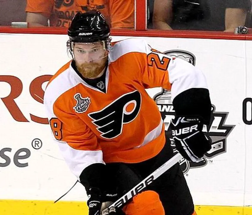 CLAUDE GIROUX Philadelphia Flyers 2010 REEBOK Throwback NHL Hockey Jersey 