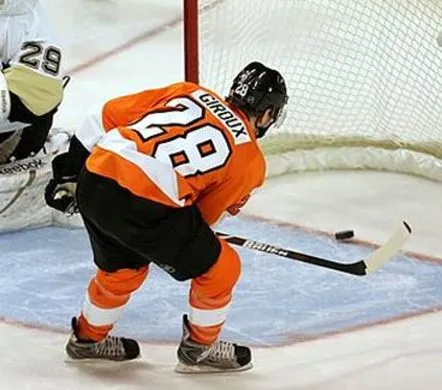 CLAUDE GIROUX Philadelphia Flyers 2010 REEBOK Throwback NHL Hockey Jersey 