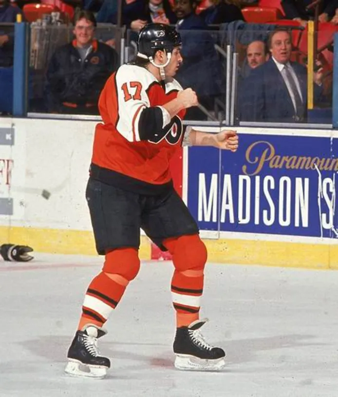 CRAIG BERUBE Philadelphia Flyers 1990 CCM Throwback Home NHL Hockey Jersey 