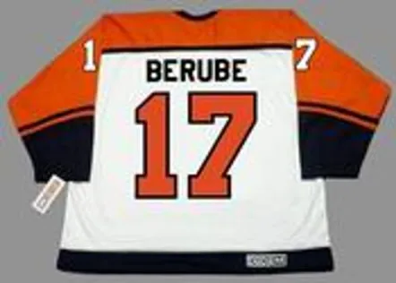 CRAIG BERUBE Philadelphia Flyers 1990 CCM Throwback Home NHL Hockey Jersey 