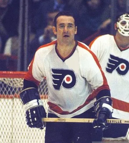 ED VAN IMPE Philadelphia Flyers 1974 CCM Vintage Throwback Home NHL Jersey 