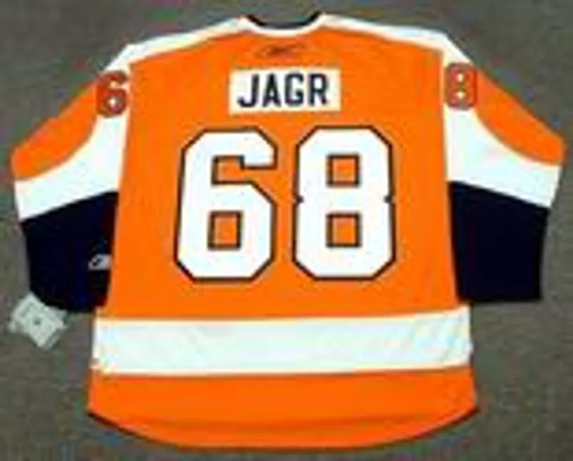 JAROMIR JAGR Philadelphia Flyers 2011 REEBOK Throwback NHL Hockey Jersey 