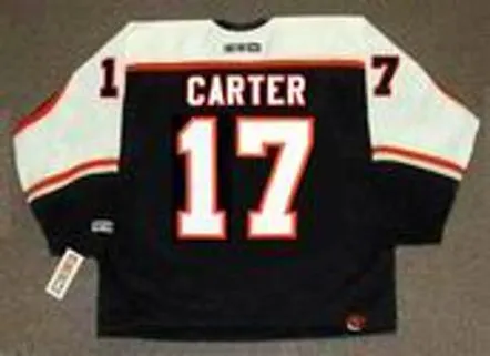 JEFF CARTER Philadelphia Flyers 2005 CCM Throwback NHL Hockey Jersey 