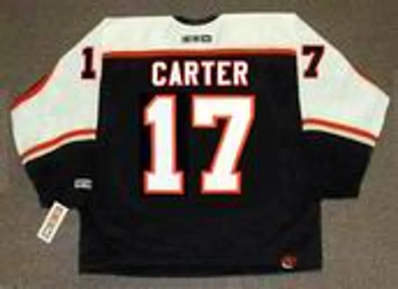 JEFF CARTER Philadelphia Flyers 2005 CCM Throwback NHL Hockey Jersey 