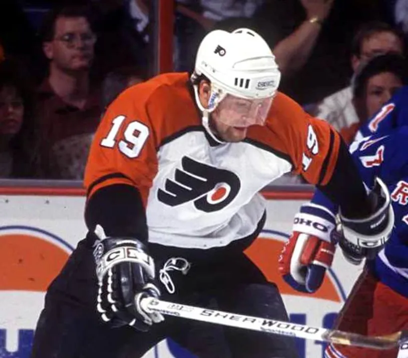 MIKAEL RENBERG Philadelphia Flyers 1995 CCM Throwback Home NHL Hockey Jersey 