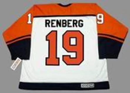 MIKAEL RENBERG Philadelphia Flyers 1995 CCM Throwback Home NHL Hockey Jersey 