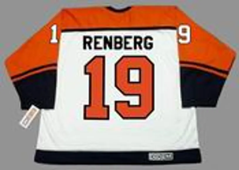 MIKAEL RENBERG Philadelphia Flyers 1995 CCM Throwback Home NHL Hockey Jersey 