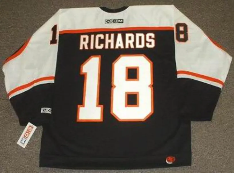 MIKE RICHARDS Philadelphia Flyers 2005 CCM Throwback NHL Hockey Jersey 