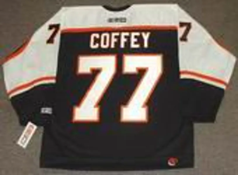 PAUL COFFEY Philadelphia Flyers 1997 CCM Throwback NHL Hockey Jersey 