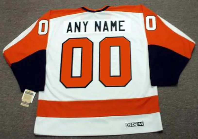 PHILADELPHIA FLYERS 1970’s CCM Vintage Home Jersey Customized “Any Name & Number(s)” 
