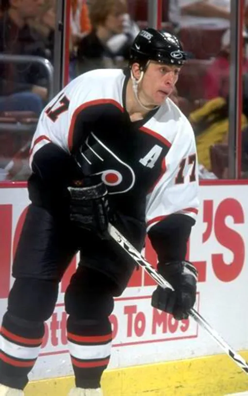 ROD BRIND’AMOUR Philadelphia Flyers 1998 CCM Throwback NHL Hockey Jersey 