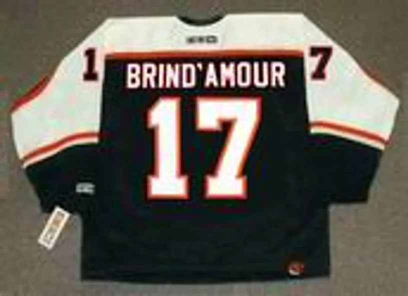 ROD BRIND’AMOUR Philadelphia Flyers 1998 CCM Throwback NHL Hockey Jersey 