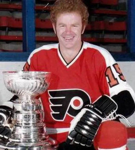 TERRY CRISP Philadelphia Flyers 1974 CCM Vintage Throwback Home NHL Jersey 