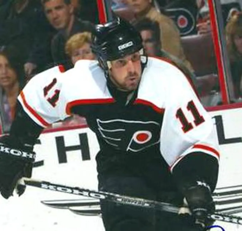 TONY AMONTE Philadelphia Flyers 2003 CCM Throwback NHL Hockey Jersey 