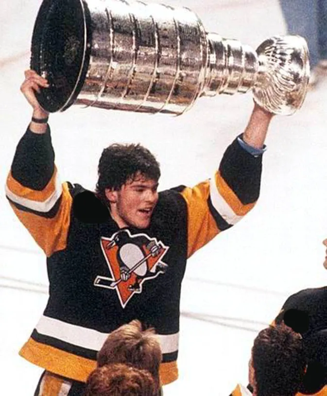 JAROMIR JAGR Pittsburgh Penguins 1992 CCM Vintage Away NHL Hockey Jersey 