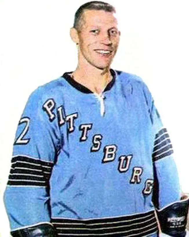 KEN SCHINKEL Pittsburgh Penguins 1967 CCM Vintage Home NHL Hockey Jersey 